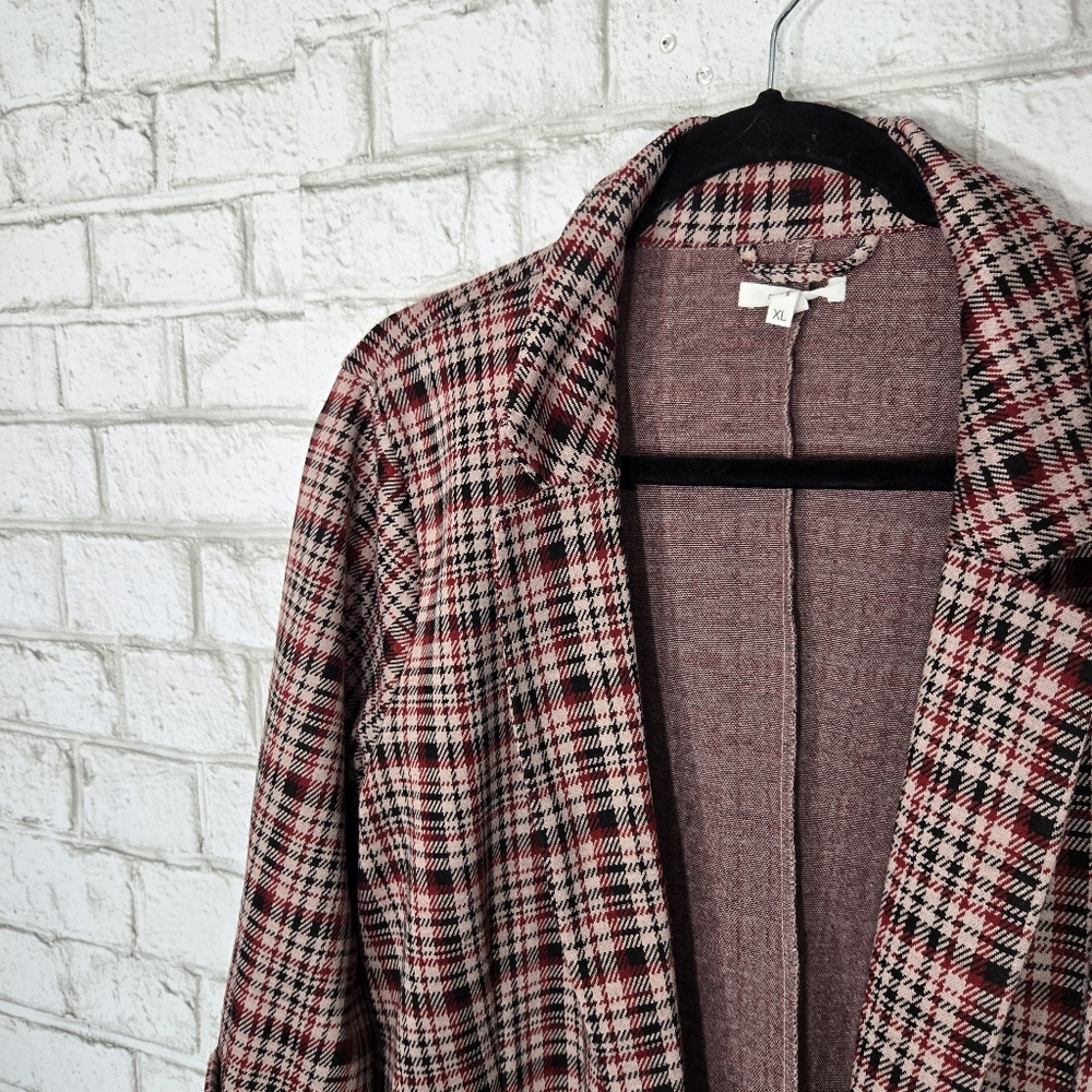 Maurices plaid print blazer XL - Picture 3 of 14